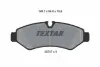 Тормозные колодки textar 2074701