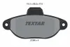 Тормозные колодки textar 2136502