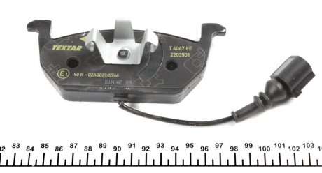 Передние тормозные колодки textar 2203501