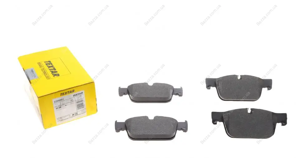 Тормозные колодки textar 2209801