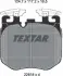 Тормозные колодки textar 2261801