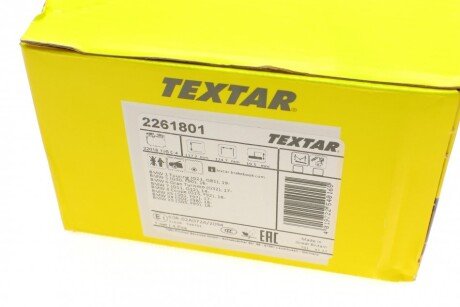 Тормозные колодки textar 2261801