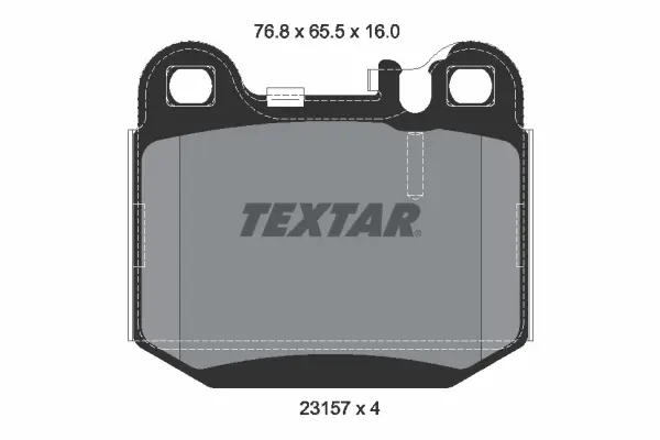 Тормозные колодки textar 2315702