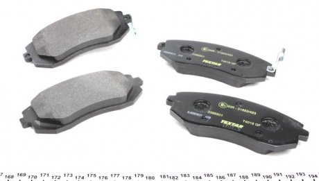 Передние тормозные колодки textar 2386501