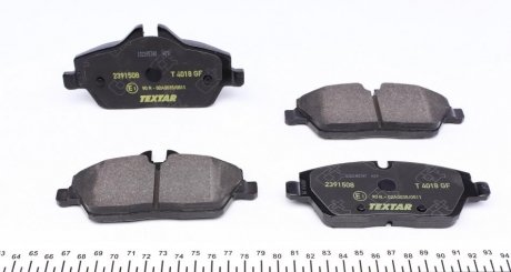 Тормозные колодки textar 2391508