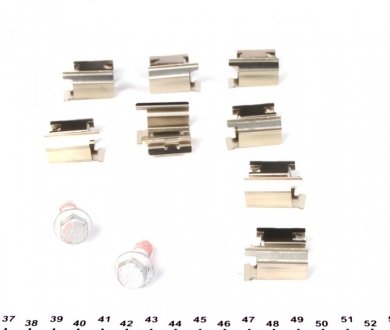 Передние тормозные колодки textar 2410101