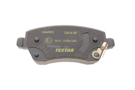 Тормозные колодки textar 2440301