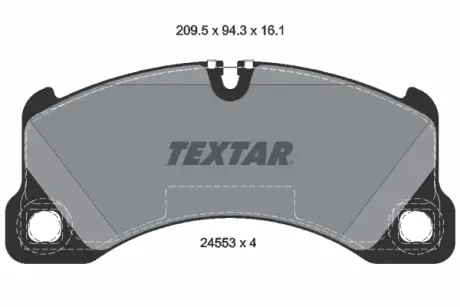 Тормозные колодки textar 2455301