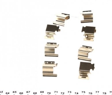 Задние тормозные колодки textar 2466401