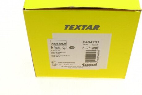 Тормозные колодки textar 2484701