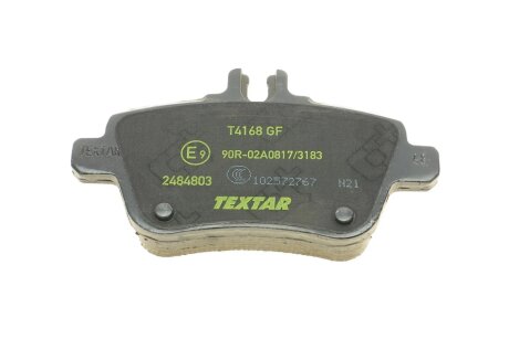 Тормозные колодки textar 2484803