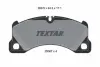 Тормозные колодки textar 2500701