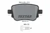 Тормозные колодки textar 2511003