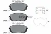 Тормозные колодки textar 2520504