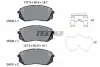 Тормозные колодки textar 2520504