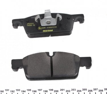 Тормозные колодки textar 2522201