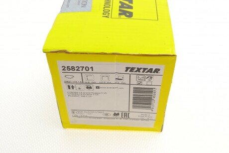 Тормозные колодки textar 2582701