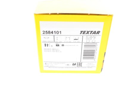 Тормозные колодки textar 2584101
