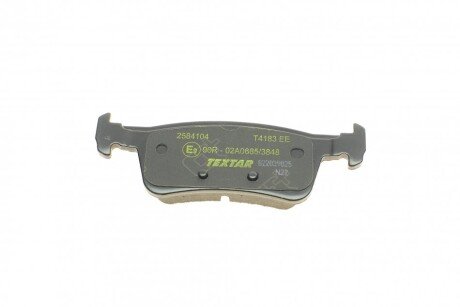 Тормозные колодки textar 2584104