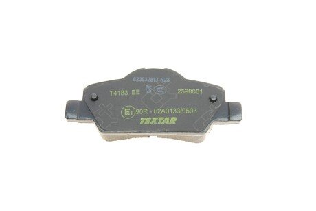 Тормозные колодки textar 2598001