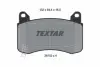 Тормозные колодки textar 2615201