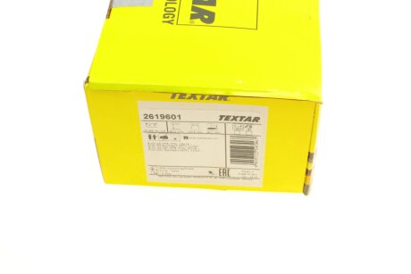 Тормозные колодки textar 2619601
