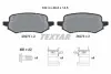 Тормозные колодки textar ""2627301"