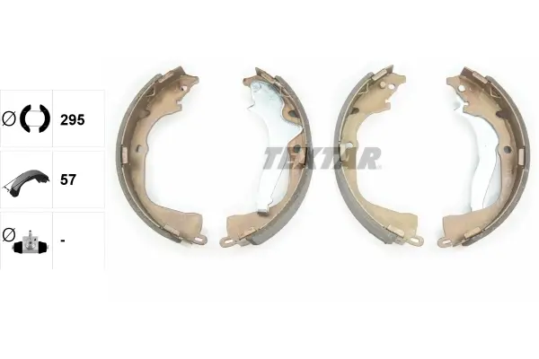 Тормозные колодки textar 91078700
