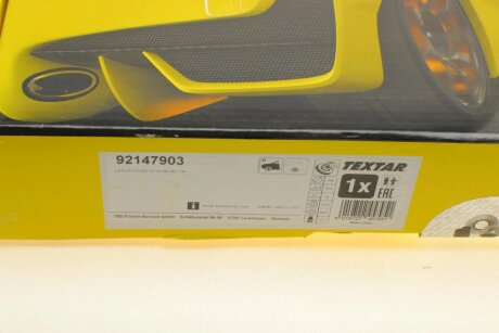 Тормозные колодки textar 92147903