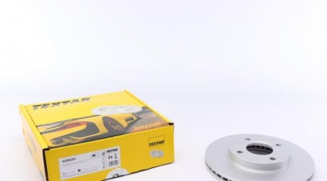 Вентилируемый тормозной диск textar 92096203