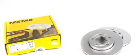 Вентилируемый тормозной диск textar 92106803