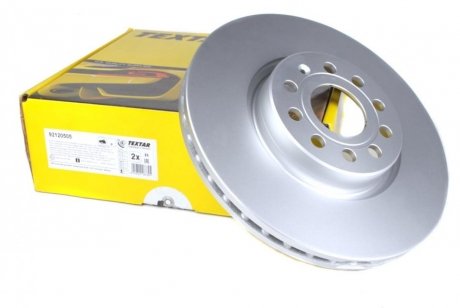 Вентилируемый тормозной диск textar 92120505