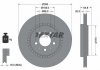 Вентилируемый тормозной диск textar 92126803