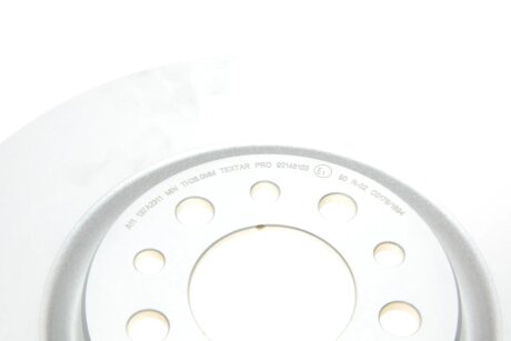 Вентилируемый тормозной диск textar 92145103