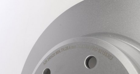 Вентильований гальмівний диск textar 92155303