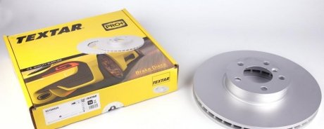 Вентилируемый тормозной диск textar 92160805
