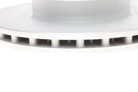 Вентилируемый тормозной диск textar 92162005