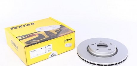 Вентилируемый тормозной диск textar 92163903