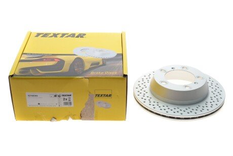 Вентильований гальмівний диск textar 92165303