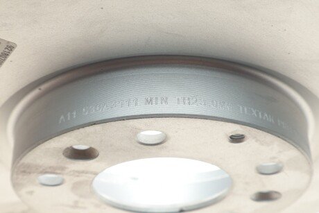 Вентилируемый тормозной диск textar 92180703