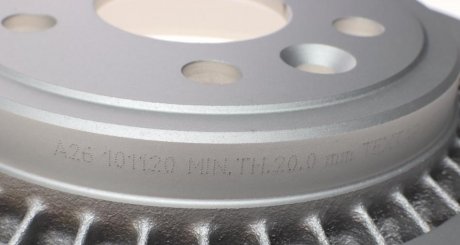 Вентилируемый тормозной диск textar 92196403