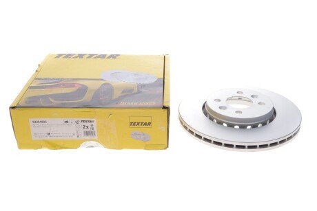 Вентилируемый тормозной диск textar 92254603