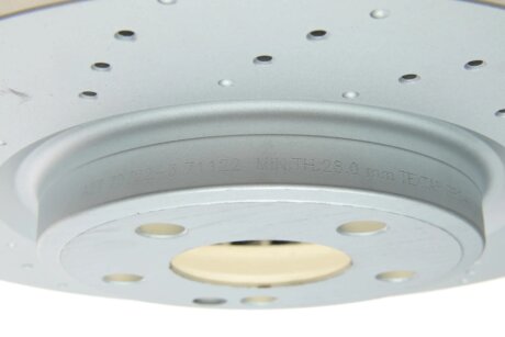 Вентилируемый тормозной диск textar 92262105