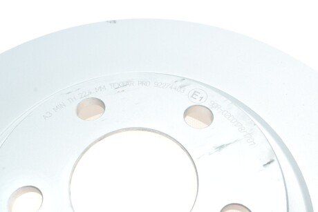 Вентильований гальмівний диск textar 92274403