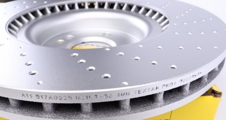 Вентилируемый тормозной диск textar 92279805