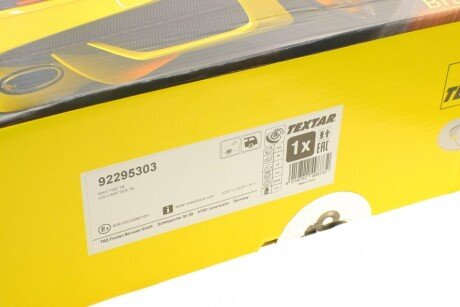 Вентилируемый тормозной диск textar 92295303