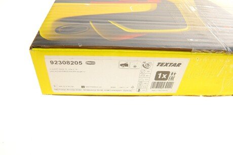 Вентилируемый тормозной диск textar 92308205