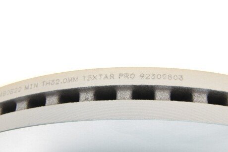 Вентилируемый тормозной диск textar 92309803