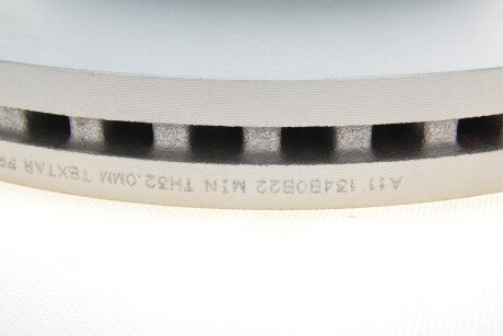 Вентилируемый тормозной диск textar 92309803