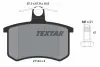 Задние тормозные колодки textar 2114401